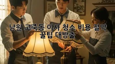 남원 고죽동 이사 청소🧹 비용 절약 꿀팁🍯 대방출!